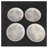 (4) Crown Staffordshire Rock Garden Coaster Set 4"