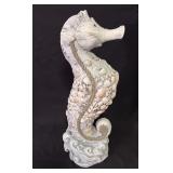 Large Seahorse Indoor/Outdoor Statue 20.25" tall