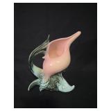 Vtg Hull Art Pottery Ebb Tide Ewer Vase 8.25