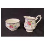 Royal Albert Bone China Petit Point Creamer & Open