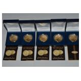 (5) The American Historic Society Gold Clad 1933