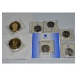American Mint President Coins w/ Eisenhower, Bush