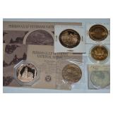 (6) Medals w/ Persian Gulf, Terrace Hill Bronze,