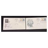 March 30, 1962 Pair 1st Day Issue 4c Stamp