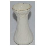 Belleek Irish Porcelain Daisy Spill Vase 4.5" Tall