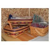 (3) Longaberger Baskets: Crisco Baking Celebration