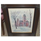 Paul N Norton Framed Fine Art Print Terrace Hill