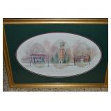 P Buckley Moss Signed LE 618/2000 Framed Fine