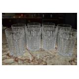 (8) Antique EAPG Glass 4.25" Tall Tumblers