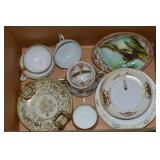 Box of Antique / Vintage China Pcs