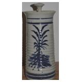 Amana Colonies Pottery Stoneware 12" Canister w/
