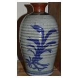 Amana Colonies Pottery Stoneware 9" Tall Vase