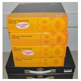 (2) Wards Metal Slide Storage Containers +Kodak