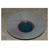 Signed Studio Art Pottery Bowl 13" Diameter