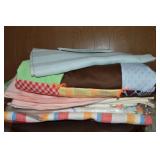 Lot of Vtg Linens: Tablecloths, Child