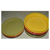 Vintage Tupperware 4 Color 7" Bowls +