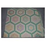 Antique Hand Quilted Grandmother