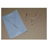 (2) Contempo CZ Jewelry Sets