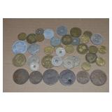 Collection of French Foreign Coins 1861 -