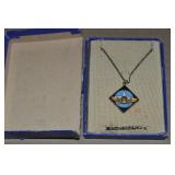 WWII era USAAF Sweetheart Pendant Necklace