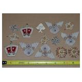 Vintage India Embroidered & Beaded Applique