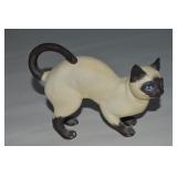 Vtg Andrea by Sadek Porcelain Siamese Cat Figure