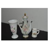 (3) Small Porcelain / Bone China Pcs w/ Lefton