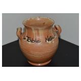 Vtg French Poterie Artisinale Art Pottery Handled