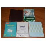 Office Supplies Lot: Dividers, Binders