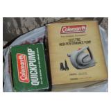(2) Coleman Air Mattress Pumps