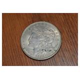 1921 90% Silver US Morgan Dollar Coin