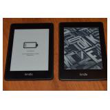 (2) Amazon Kindle e-Reader Paperwhite Tablets