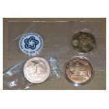 Iowa / Terrace Hill Bronze Coins + 1976 Sons of