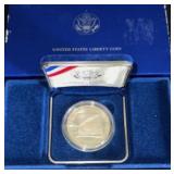 1987 US Constitution 90% Silver Dollar Coin w/