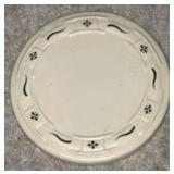 Longaberger Pottery Woven Traditions Green Trivet