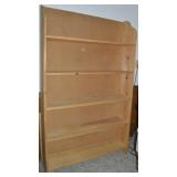 Handcrafted Wooden 5 Shelf Bookcase 67x41x10