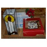 Christmas Decor lot: St Nicholas Square, Stained