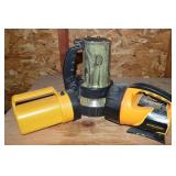 (3) Flashlights lot: Rayovac, Eveready &Sportsmans