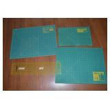 (3) OLFA Rotary Mats + Omnigrid