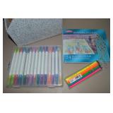 Lot of Art / Drawing Supplies w/ Derwent Water