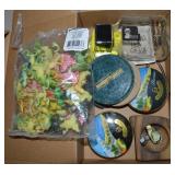 Misc Lot w/ Oriental Trading Bag of Frogs +