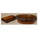 Kitchen Shelf Contents Lot: Anchor Hocking Smoky