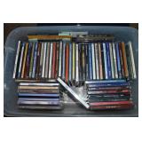 Small Tote Full of CDs w/ Lid