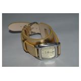 Fossil Ladies Watch w/ Goldtone Leather Band