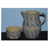 (2) Vtg Robinson Ransbottom RRPCo Stoneware