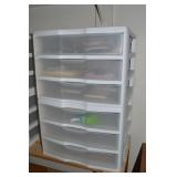 (2) Sterilite 12 x 12 3 Drawer Storage Systems