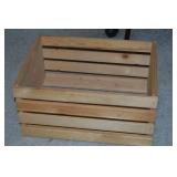 Adwood Solid Pine Tidy Tote 12 5/8 x 9 5/8 x 17.5