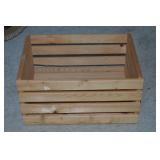 Adwood Solid Pine Tidy Tote 12 5/8 x 9 5/8 x 17.5