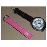 Coach Boyfriend Crystal Womens Watch w/Extra