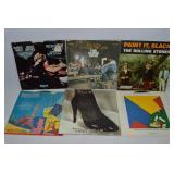 (6)  Vtg 45RPM Vinyl Record Albums: Rolling Stones